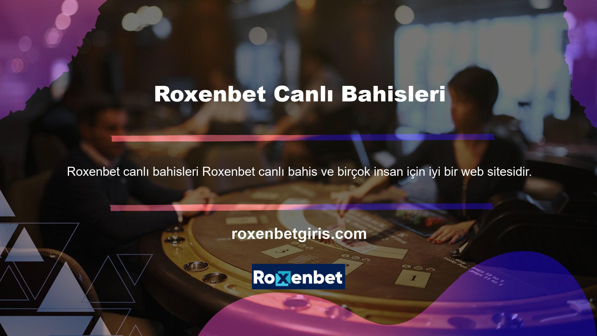 Roxenbet web sitesi, farklı ülkelerdeki ve bölgelerdeki birçok oyunun en son sonuçlarını görmenizi sağlar